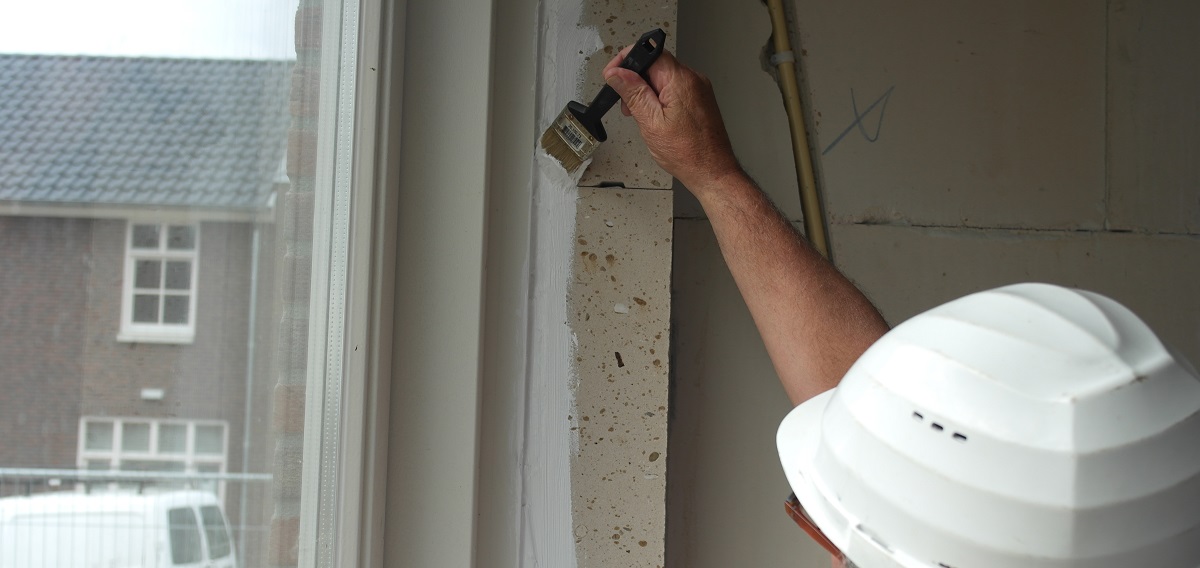 Luchtdicht maken van kozijnen